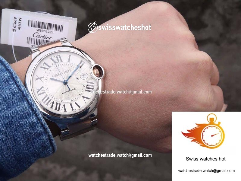 Ballon Bleu De Cartier 42mm W69009Z3 V6 Factory White Dial 9
