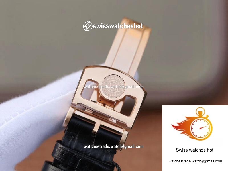 ZF Factory IWC Portuguese Tourbillon IW504210 18K Rose Gold Black Dial 9