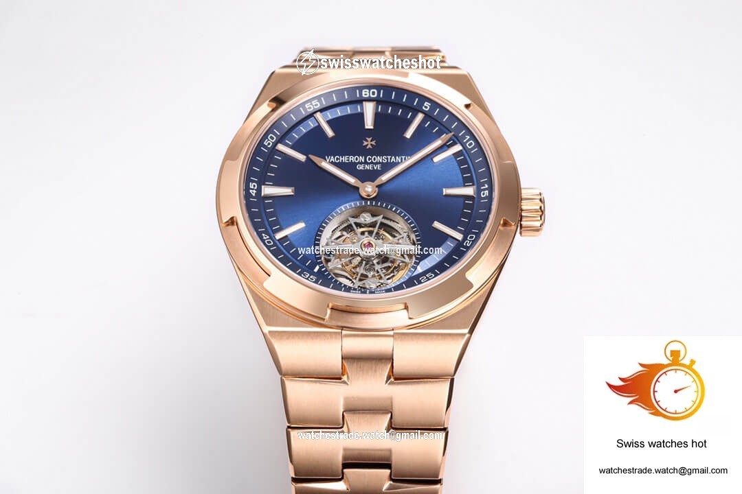 Vacheron Constantin Overseas Tourbillon 6000V/110R-B733 BBR Factory Blue Dial 9