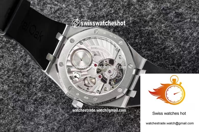 Audemars Piguet Royal Oak Tourbillon R8 Factory V3 Black Strap 9