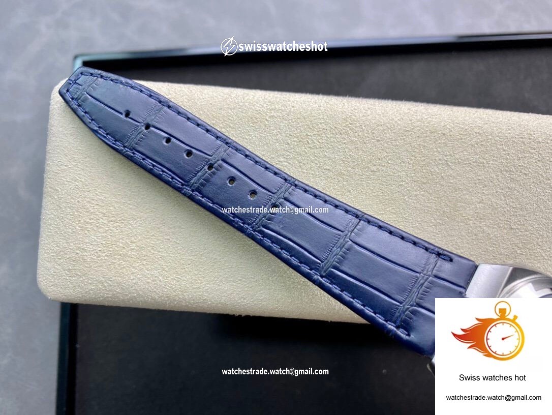 Vacheron Constantin Overseas 4500V 8F Factory Blue Leather Strap 9