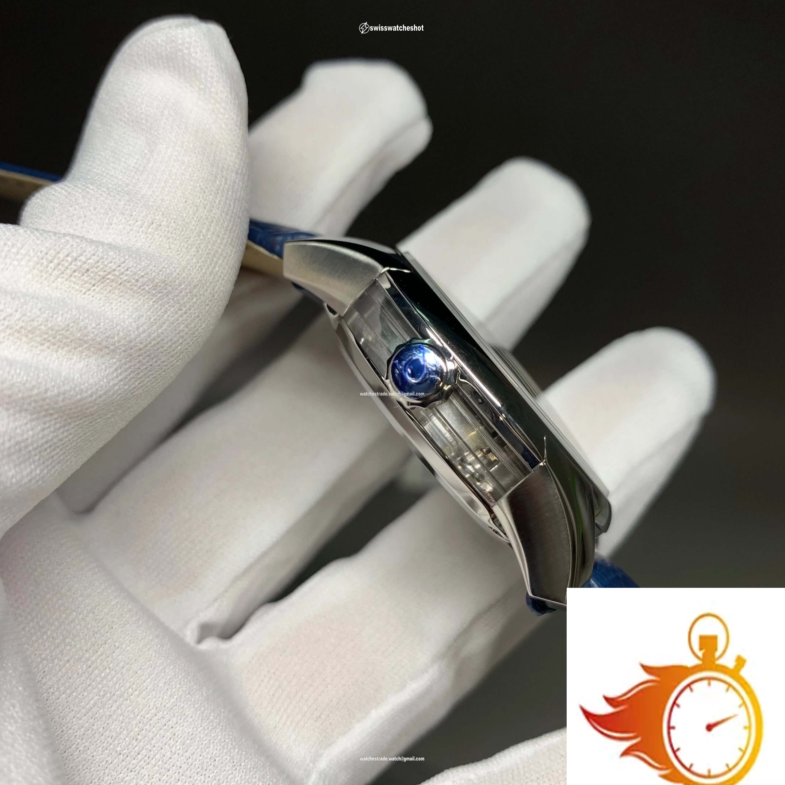 Omega De Ville 433.33.41.21.03.001 VS Factory Blue Dial 9