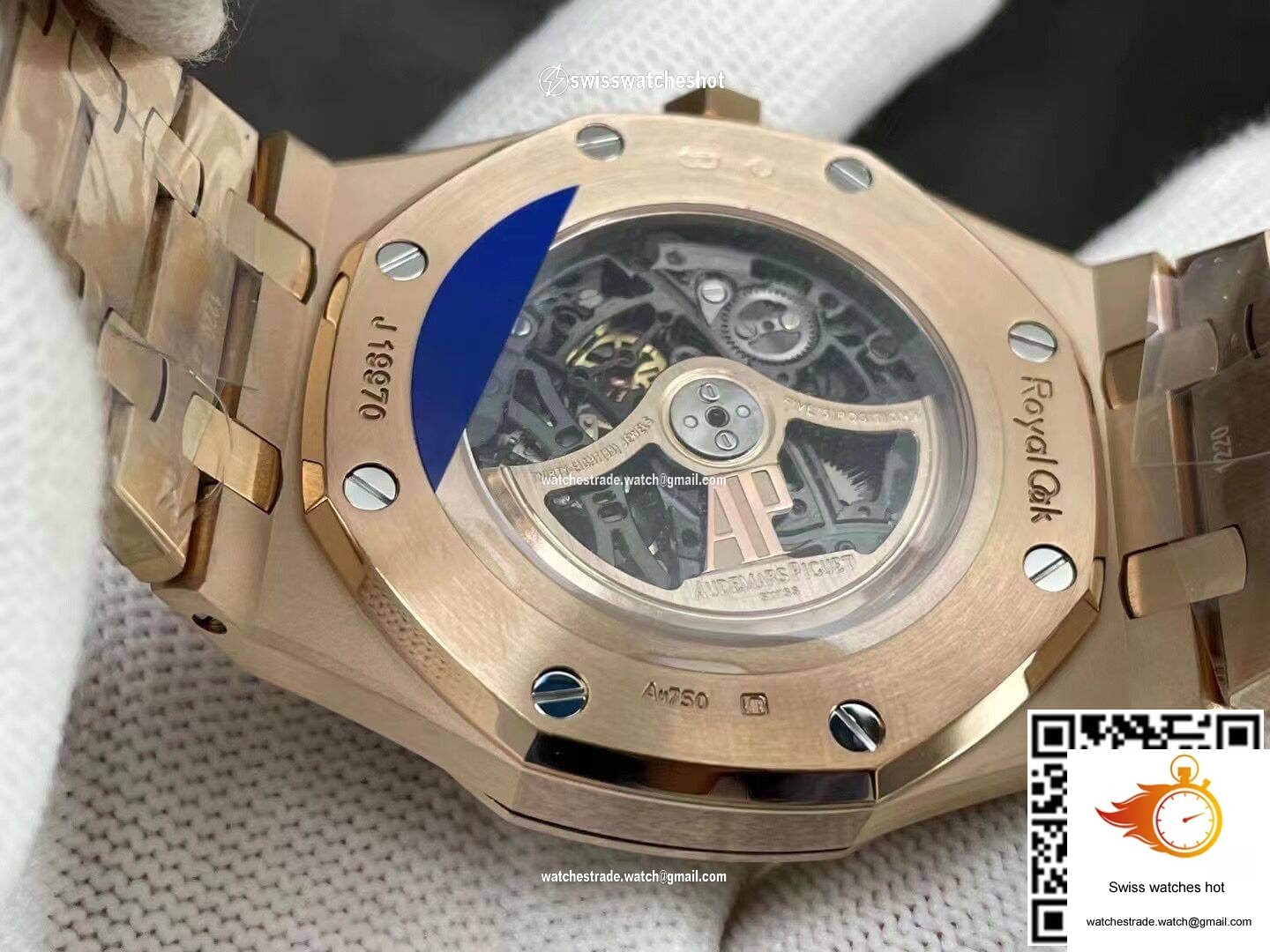 Audemars Piguet Royal Oak 15407OR.OO.1220OR.01 APS Factory Rose Gold 9