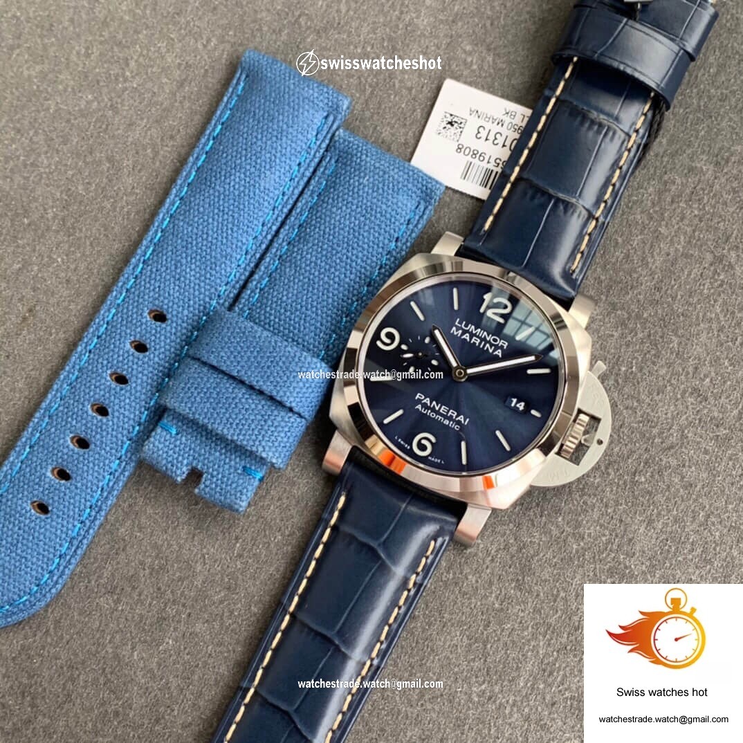 Panerai Luminor PAM01313 VS Factory Blue Dial 9