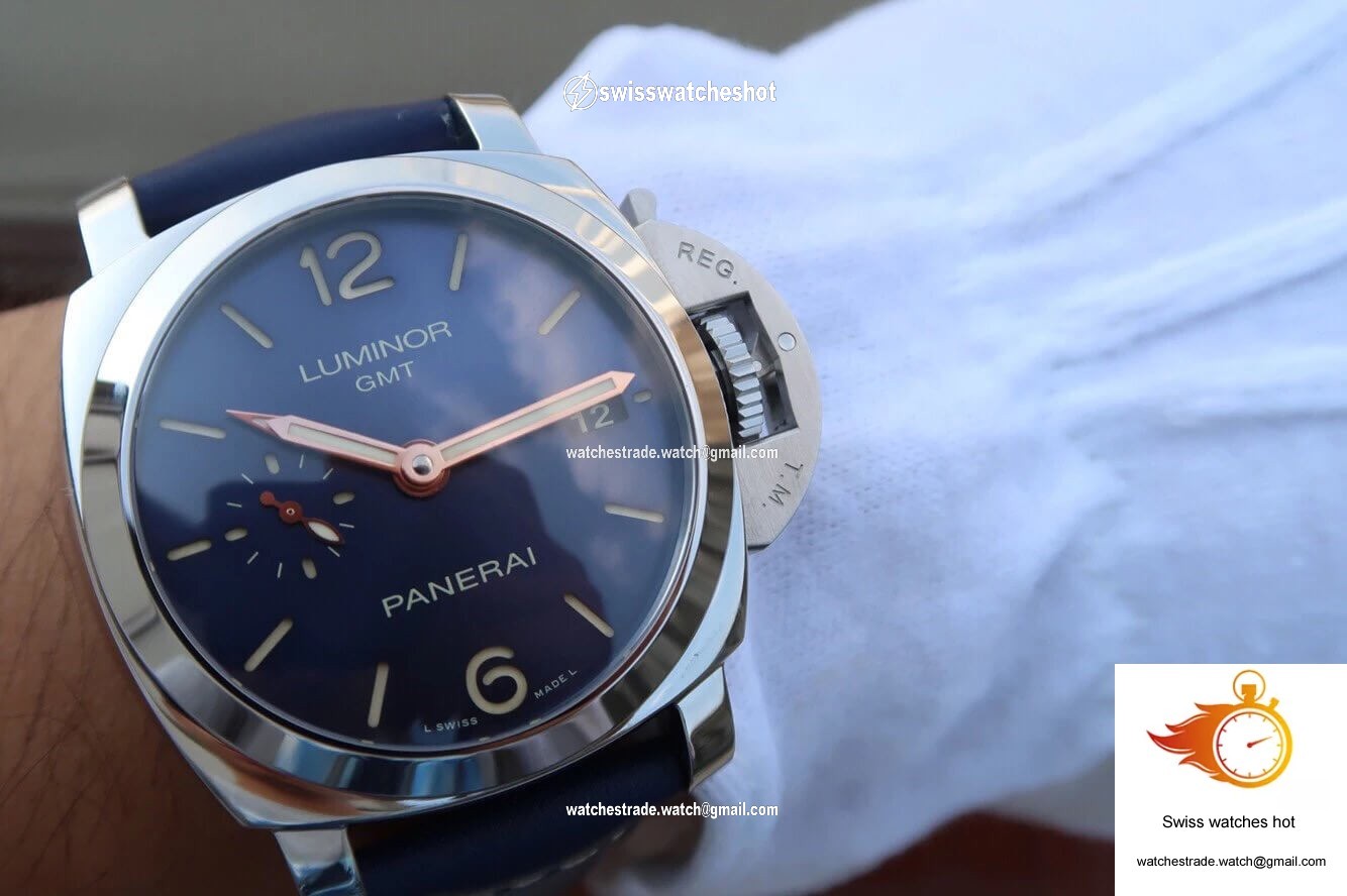 Panerai Luminor 1950 PAM00688 VS Factory Blue Dial 9