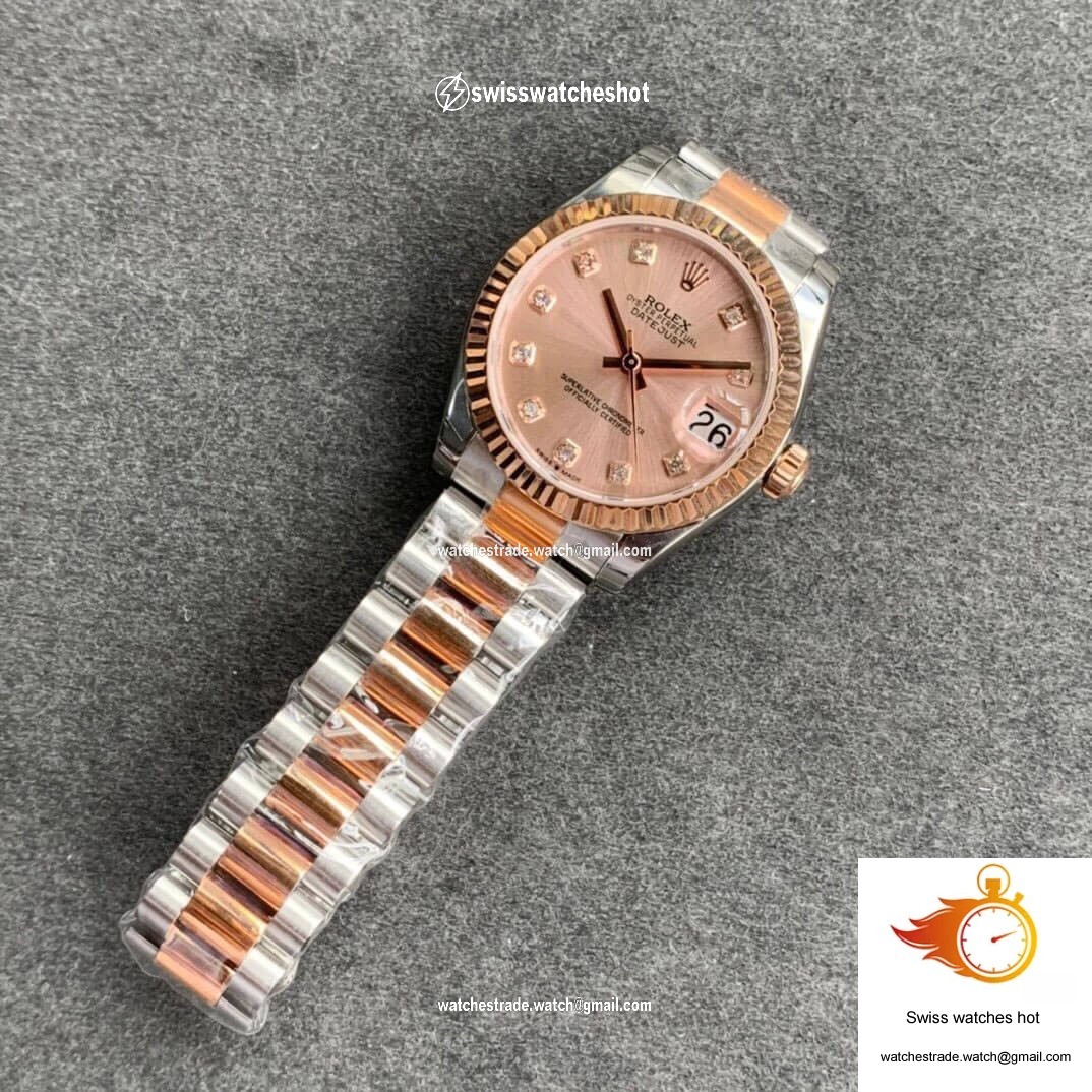Rolex Datejust M278271-0023 GS Factory Rose Gold 9