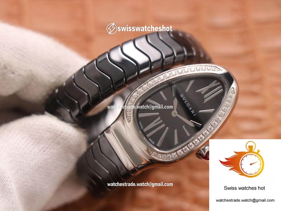 Bvlgari Serpenti BV Factory Black Dial 9