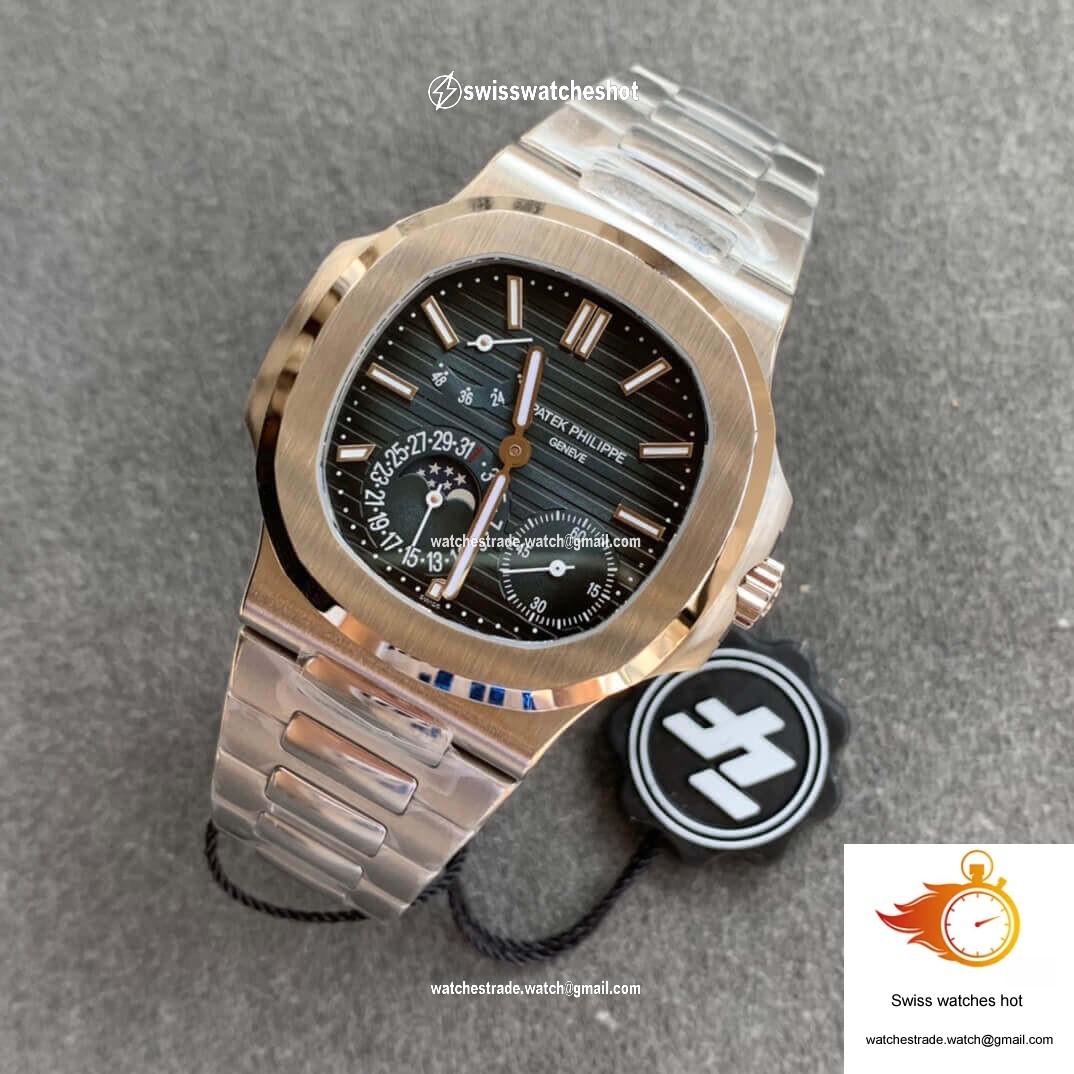 Patek Philippe Nautilus 5712/1A-001 ZF Factory Dark Blue Dial 9