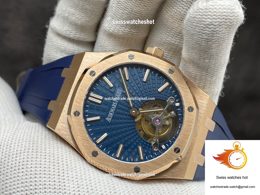 Audemars Piguet Royal Oak Tourbillon R8 Factory Rubber Strap 9
