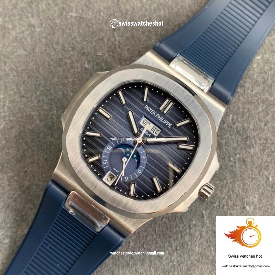 Patek Philippe Nautilus 5726 Moonphase GR Factory V2 Blue Dial 9