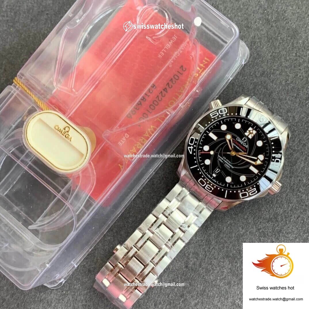 Omega Seamaster Diver 300M 210.22.42.20.01.004 OR Factory Stainless Steel Strap 9