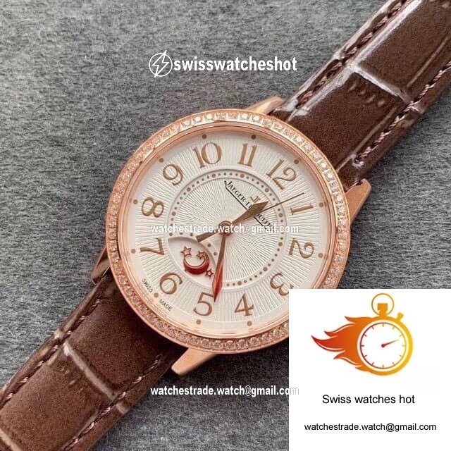 Jaeger LeCoultre Rendez Vous 3442440 ZF Factory Rose Gold Silver Dial 9