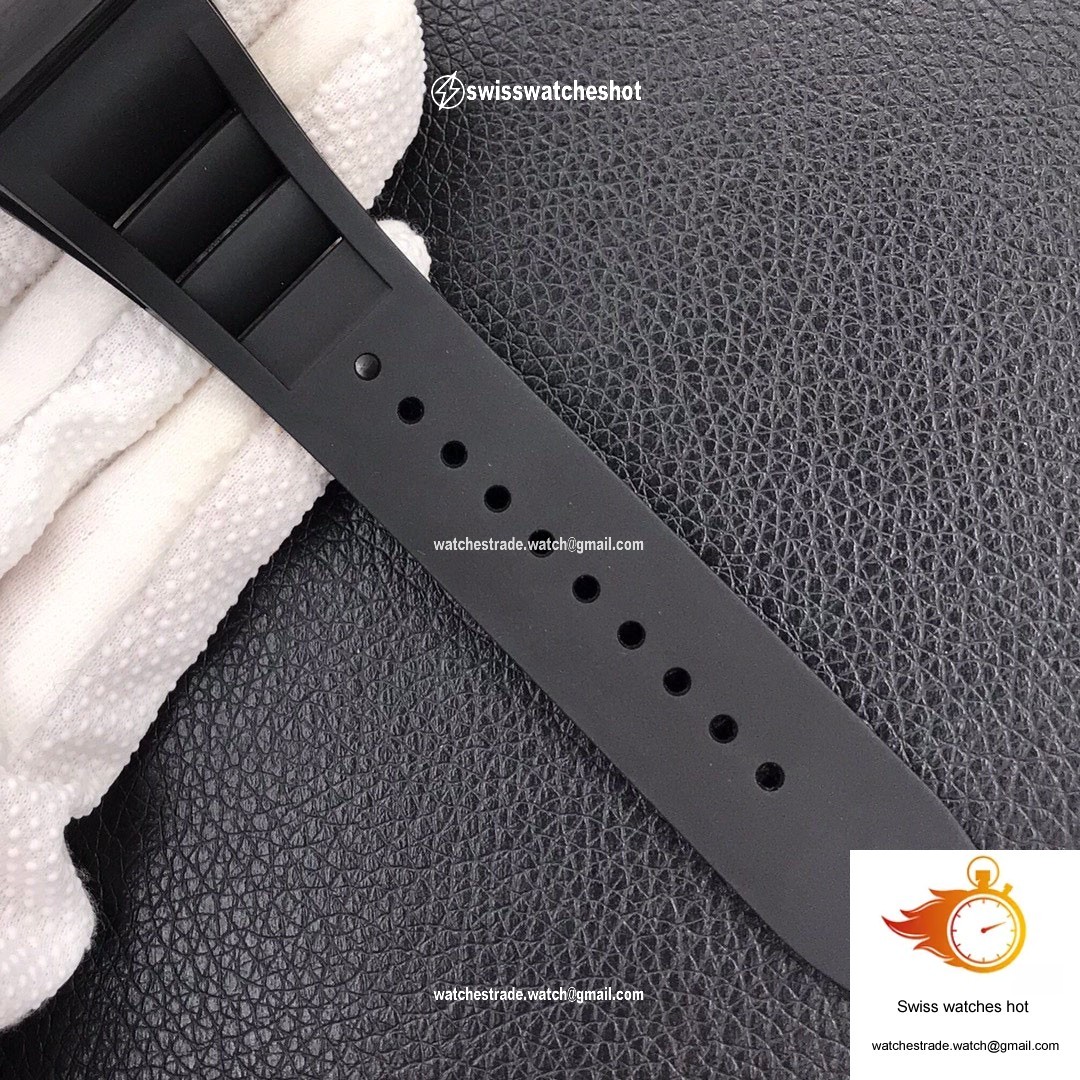 Richard Mille RM-011 KV Factory Forged Carbon Black Strap 9