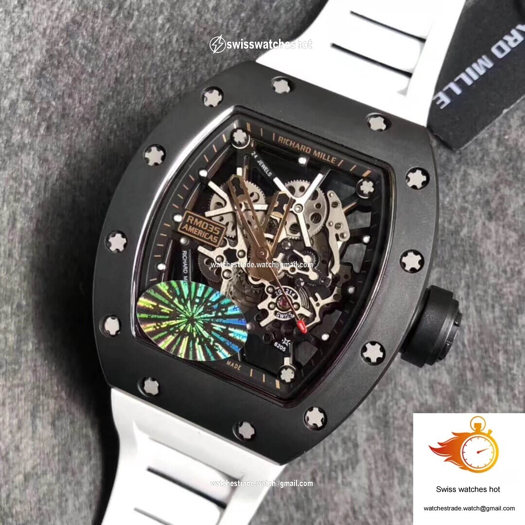 Richard Mille RM035 Americas KV Factory Black Ceramic 9