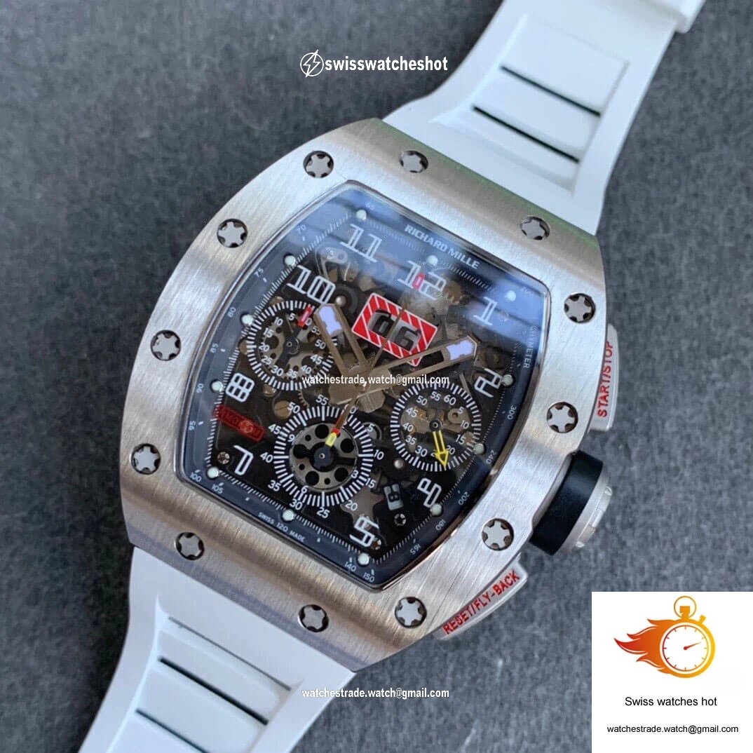 Richard Mille RM11 KV Factory Titanium Skeleton Dial 9