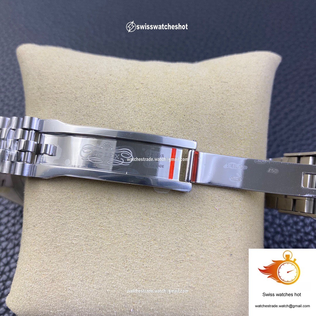 Rolex Datejust M126334-0014 Clean Factory Grey Dial 904L Stainless Steel 9