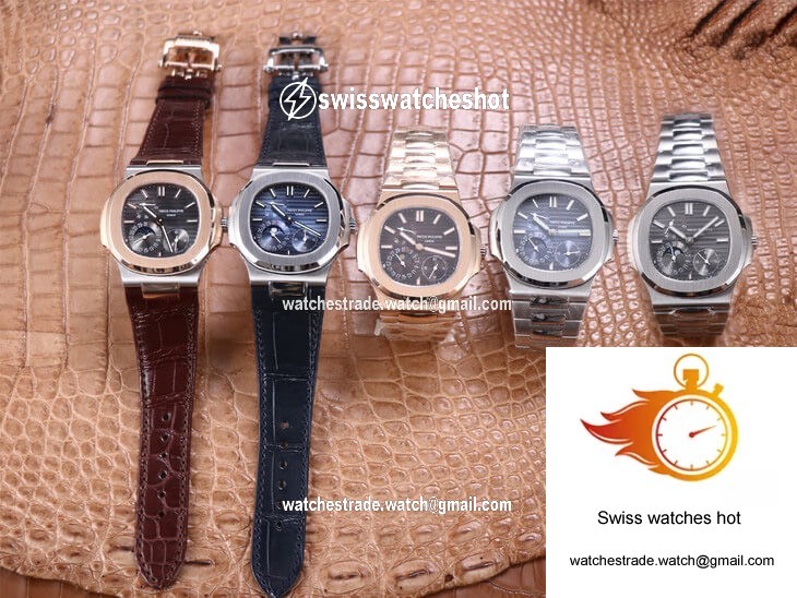 Patek Philippe Nautilus 5712GR-001 PF Factory Dark Gray Dial 9