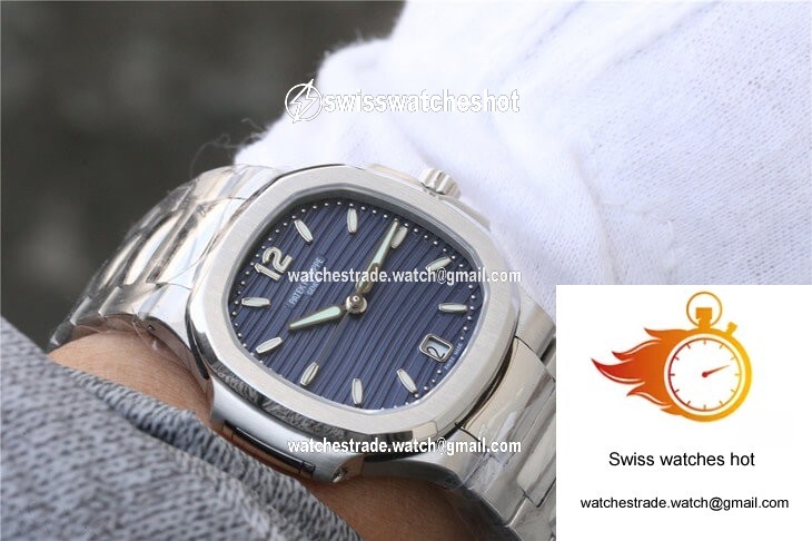 Patek Philippe Nautilus Ladies 7118/1A-001 PF Factory Blue Dial 9