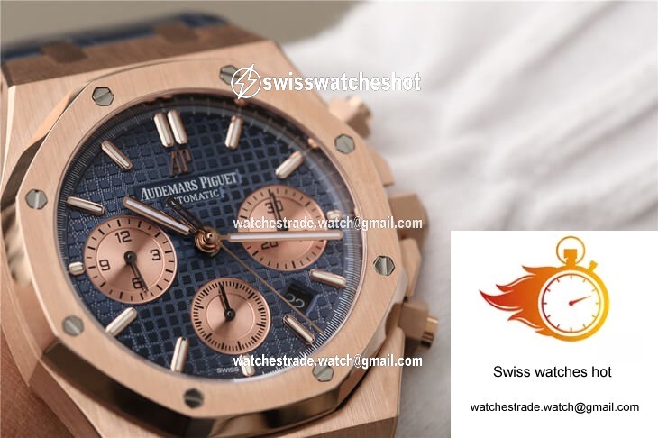 Audemars Piguet Royal Oak Chronograph 26331OR.OO.D315CR.01 OM Factory Blue Dial 9