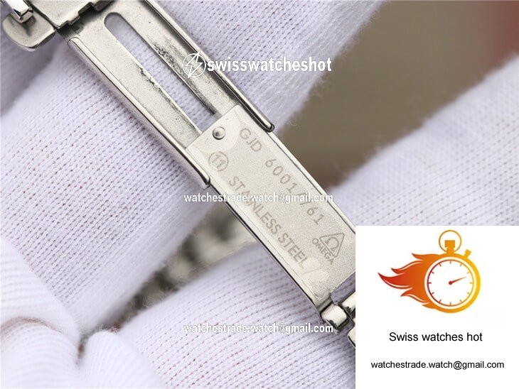 Omega De Ville 424.10.33.20.53.001 MKS Factory Diamond Blue Dial 9