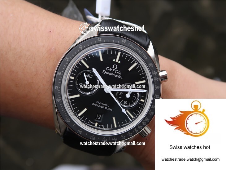 Omega Speedmaster 311.33.44.51.01.001 OM Factory Black Dial 9