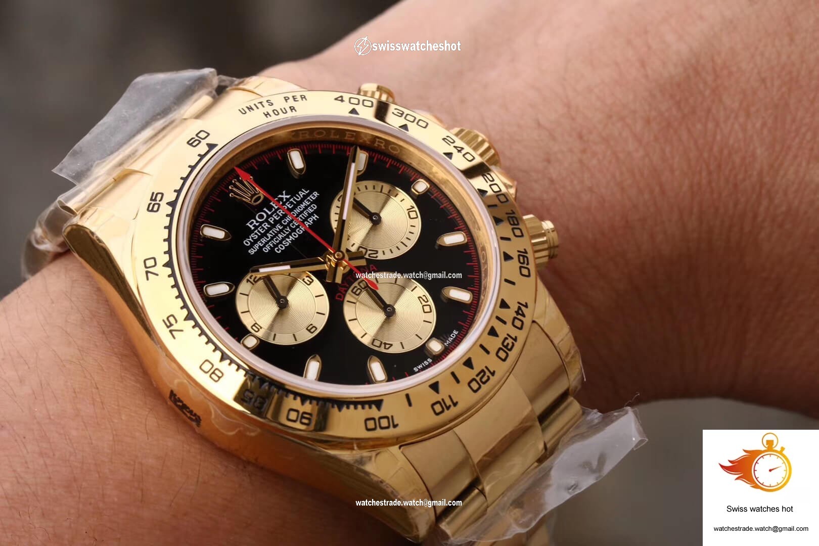Rolex Daytona Cosmograph M116508-0009 JH Factory Black Dial 9