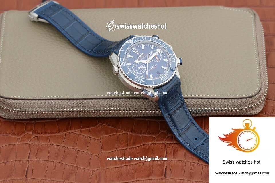 Omega Seamaster Ocean Planet 600M 215.33.46.51.03.001 OM Factory Blue Dial 9