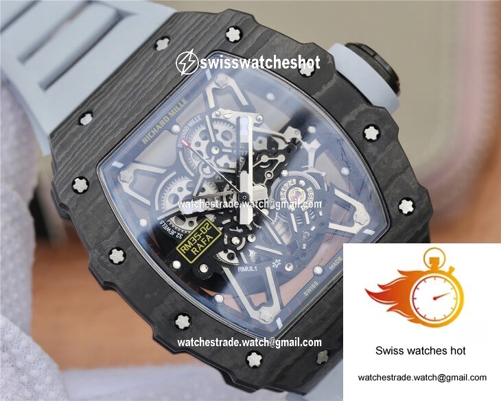 Richard Mille RM-035 KV Factory Black Carbon Fiber 9