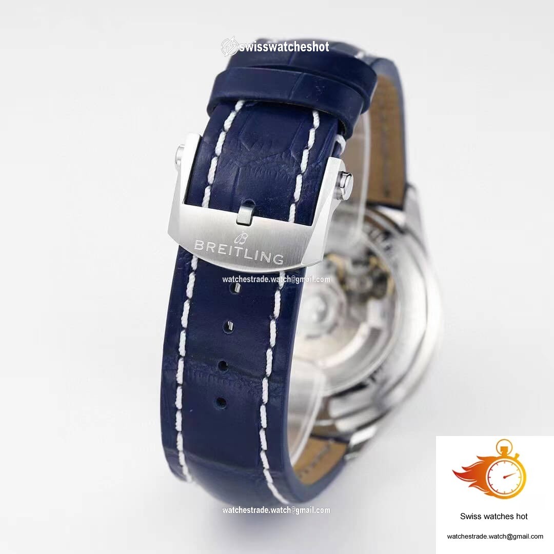 Breitling Premier B01 Chronograph AB0118221C1A1 GF Factory V2 Blue Dial 9