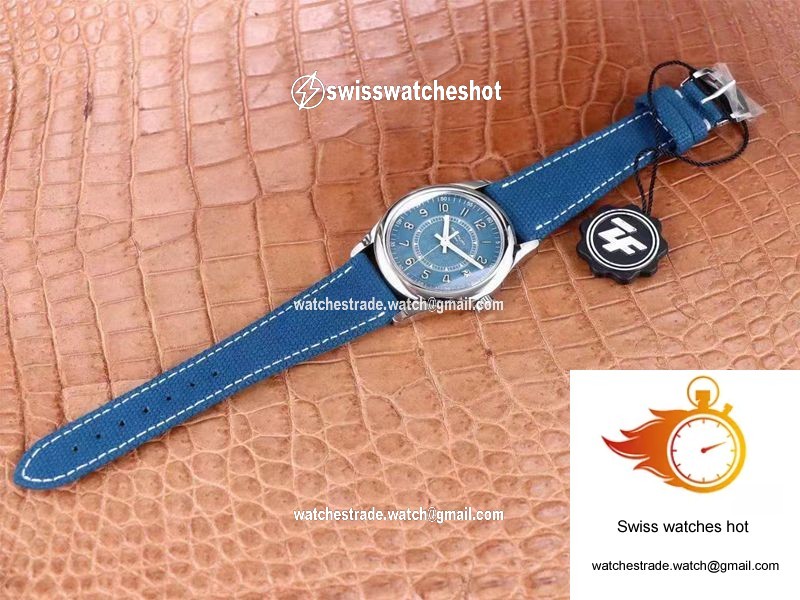 Patek Philippe Calatrava 6007A-001 ZF Factory Blue Dial 9