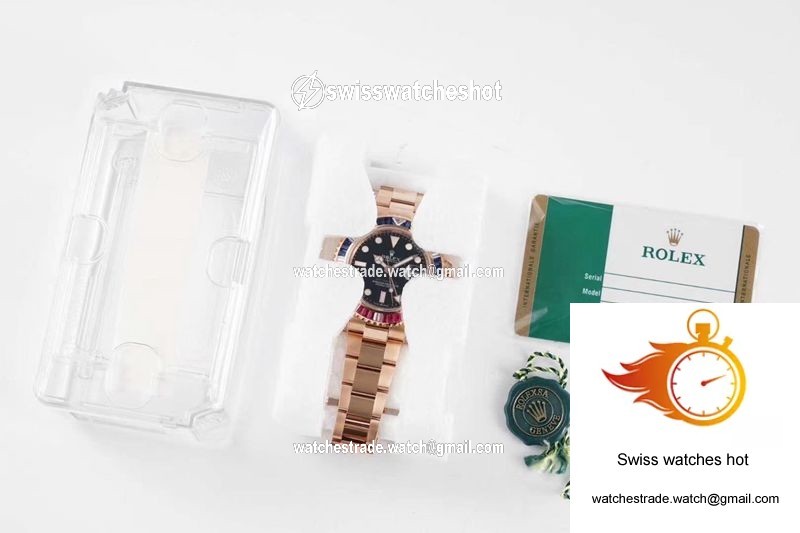 Rolex GMT Master II 116759 SAru ROF Factory Rose Gold 9