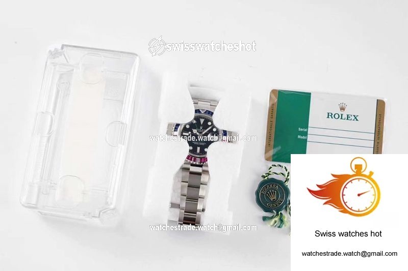 Rolex GMT Master II 116759 SAru-78209 ROF Factory Black Dial 9