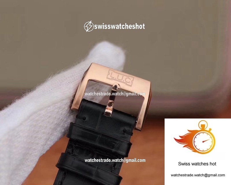Chopard L.U.C 161923-1001 Louis Ulysse Black Dial 9