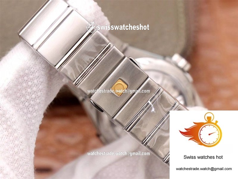 Omega Constellation Co-Axial 38MM 123.10.38.21.03.001 VS Factory Blue Dial 9