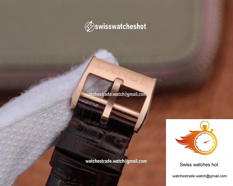 A. Lange & Sohne Saxonia Thin Pink Gold 201.033 SV Factory 9