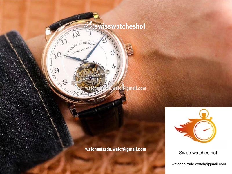 A. Lange & Sohne 1815 Tourbillon 730.032 Pink Gold 9