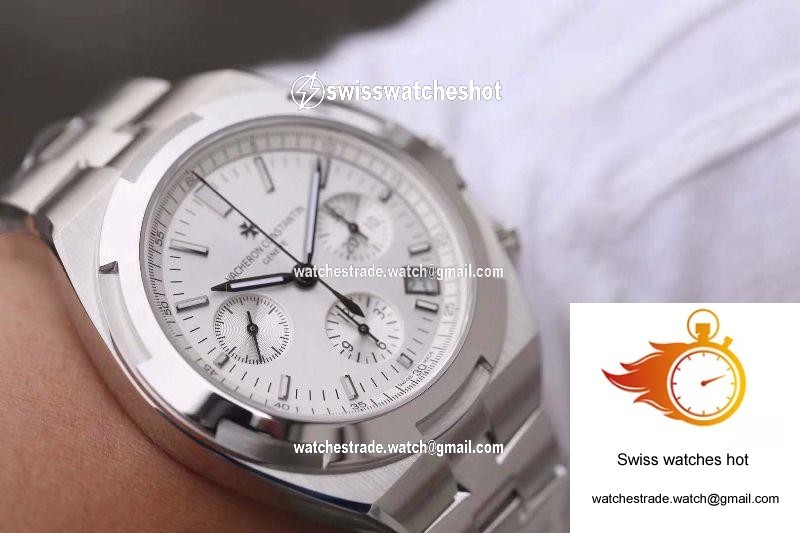 Vacheron Constantin Overseas Chronograph 5500V/110A-B075 8F Factory Silver Dial 9
