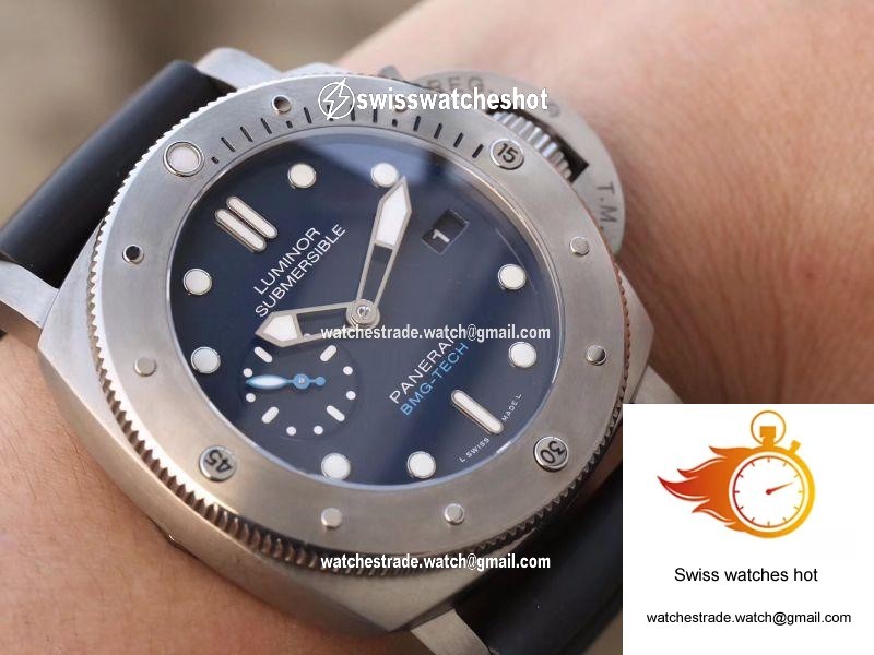 Panerai Luminor Submersible 1950 BMG-TECH 3 Days Automatic PAM 692 XF Factory Blue Dial 9
