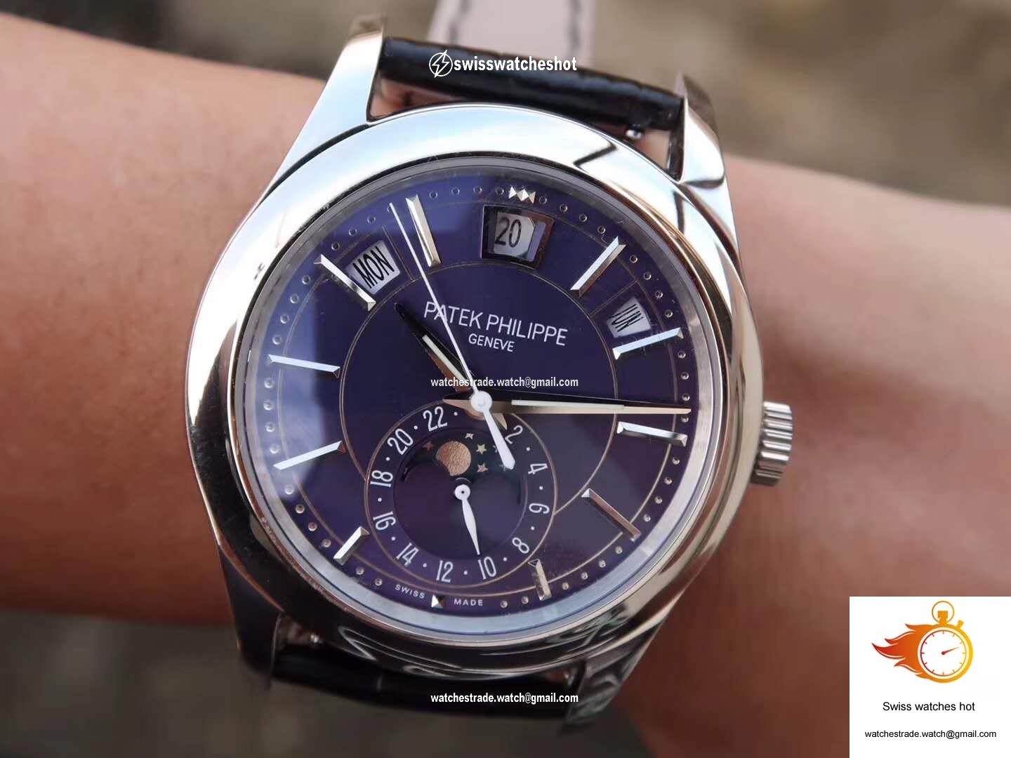 Patek Philippe Annual Calendar 5205G-013 Blue Dial 9