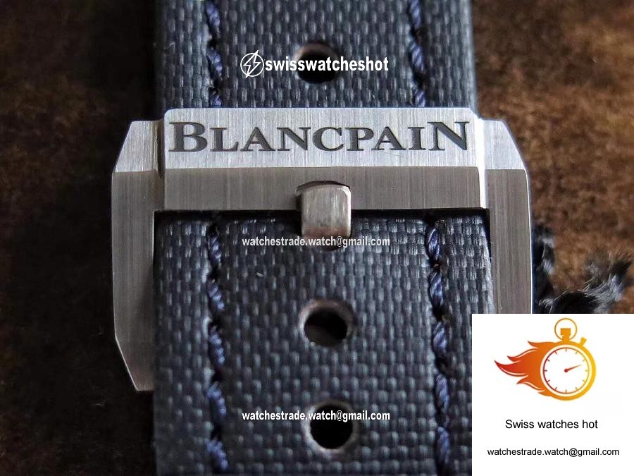 Blancpain Fifty Fathoms Bathyscaphe 5000-0240-O52A ZF Factory Blue Dial 9