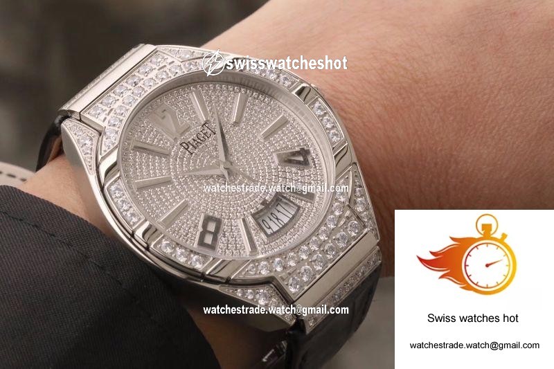 Piaget Polo MKS Factory Stainless Steel Case Diamond Dial 9