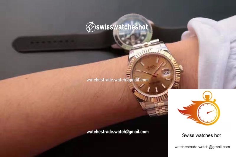 Rolex Datejust 126333 41mm Champagne Dial 9