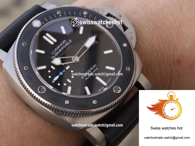 Panerai Luminor Submersible 1950 Amagnetic 3 Days PAM1389 VS Factory Black Dial 9