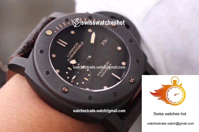 Panerai Luminor Submersible 1950 PAM508 VS Factory V2 Black Dial 9
