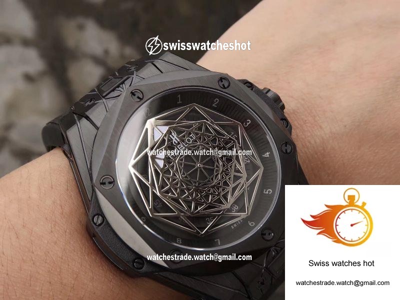 Hublot Big Bang Sang Bleu Magic 415.CX.1112.VR.MXM18 TMF Factory Black Dial 9
