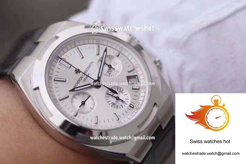 Vacheron Constantin Overseas Chronograph 5500V/110A-B075 8F Factory Silver Dial 9