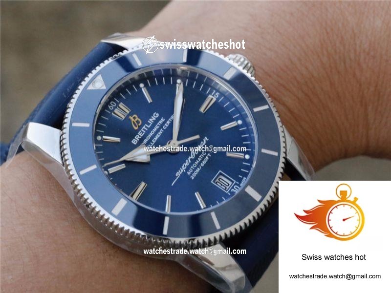 Breitling Superocean Heritage II AB2010161C1S1 GF Factory Blue Dial 9