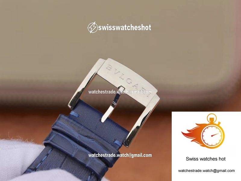 Bvlgari Octo Finissimo Extra Thin Automatic 103035 Blue Dial 9