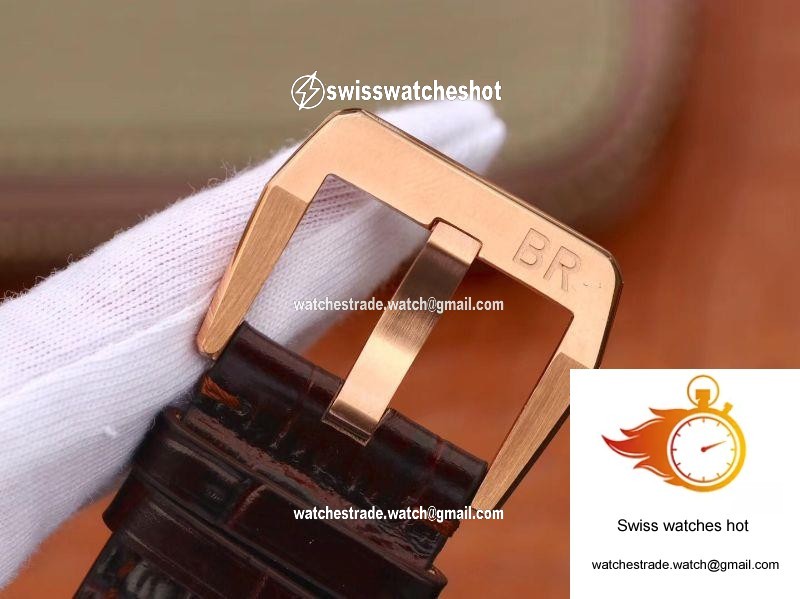 Bell & Ross BR-X2 Tourbillon 18K Rose Gold Stainless Steel Brushed Dial 9