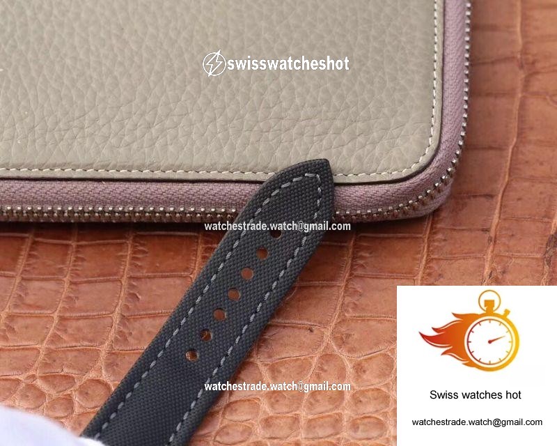 Blancpain Fifty Fathoms Chronographe Flyback 5085F-1130-52A OM Factory Black Nylon Strap Black Dial 9